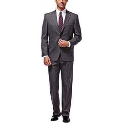 Haggar Men's HZ00182 J.M. Premium Stretch Suit Jacket, Med Grey 42-L
