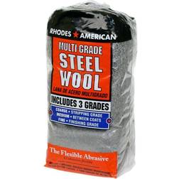 Homax 33873211143 Steel Wool, 12 pad, Assorted Rhodes American