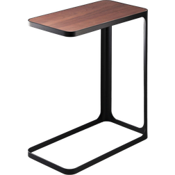 Yamazaki Small Metal Wood Compact Bedside Table