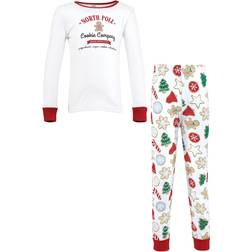 Touched By Nature Infant & Toddler Organic Cotton Tight-Fit Pajama Set - Christmas Cookies