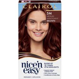 Clairol Nice'n Easy Permanent Hair Dye, 5M Pack