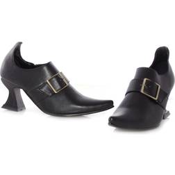 Ellie Girls Black Witch Shoes