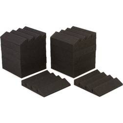 Auralex 2 inch Studiofoam DST-114-1x1 foot Acoustic Panel 24-pack Charcoal