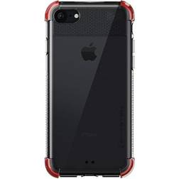 Ghostek iPhone SE Clear Case for Apple iPhone 8 iPhone 7 Covert Red