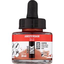 Amsterdam Acrylic Ink Bottle Copper 30ml