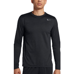 Nike Men's Dri-FIT Long Sleeve Training T-shirt - Black