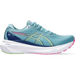 Asics GEL-Kayanor Gris Blue/Lime Green Women's Shoes Blue