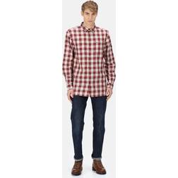 Regatta Men's Lance Long Sleeved Checked Shirt