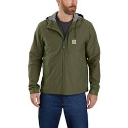 Carhartt Men's Rain Defender Relaxed Fit Lightweight Jacket, Basil