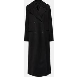 Toteme Double-breasted coat black