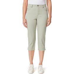 Gloria Vanderbilt Women's Amanda Capri Jean, Frosted Glass, Plus