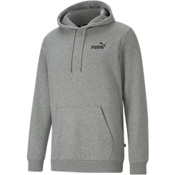 Puma Essential Small Logo Hoodie - Medium Grey Heather