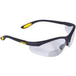 Dewalt Reading Glasses, 2.5,Clear,Polycarbonate