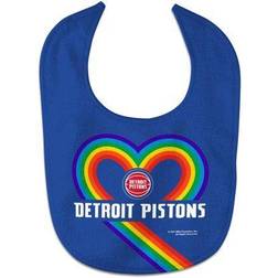 WinCraft Newborn & Detroit Pistons Rainbow Baby Bib