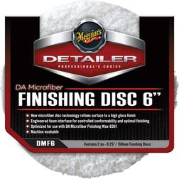 Meguiars DMF6 DA 6" Microfiber Finishing Disc, 2