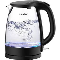 Comfee Glass Hot Water BoilerBPA-Free 1.7L