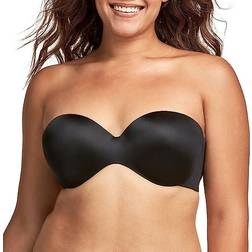 Maidenform Full Coverage Strapless Underwire Bra - Black/Steel Grey