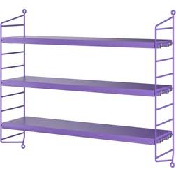 String Pocket Purple Wall Shelf 23.6"