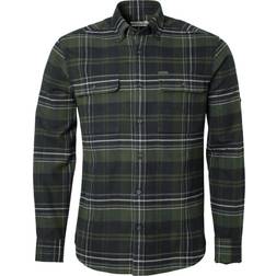 Chevalier Heron Flannel Shirt Men October Green Checked