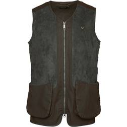 Chevalier Vintage Dogsport Vest Men Leather Brown