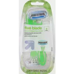up & up Women's 5 Blade Disposable Razors 2-pack