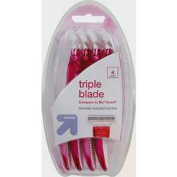 up & up Women's Triple Blade Disposable Razor 4-pack