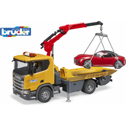 Bruder Scania 560R Abschlepp-LKW m. L S Modul