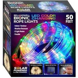 Bell + Howell Bionic Color Changing Solar Ground Lighting