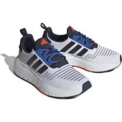 Adidas Kids' Swift Run Sneaker Big Kid Shoes White/Blue 7.0