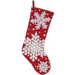 National Tree Company Holiday Snowflake Stocking