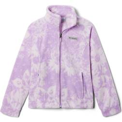 Columbia Girls Benton Springs II Printed Fleece Jacket - PurplePrints