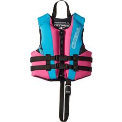 O'Neill Child Reactor Life Jacket Turquoise/Pink Pink