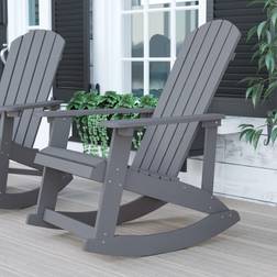 Flash Furniture Savannah Commercial Grade Adirondack Rocking