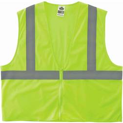 Ergodyne GloWear 8205Z Lime Class Super Econo Vest 4XL/5XL