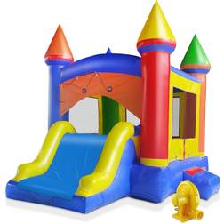 Cloud 9 Castle Inflatable Bounce House with Water Slide