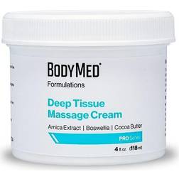 Bodymed formulations deep tissue massage cream, 4 oz. – fragrance-free