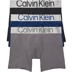 Calvin Klein Reconsidered Steel Micro Boxer 3-pack - Black/Grey Sky/Lake Crest