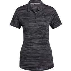 Adidas Spacedye Black/White Polo