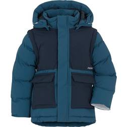 Didriksons Kid's Ante Puffer Jacket - Dive Blue (504458-445)
