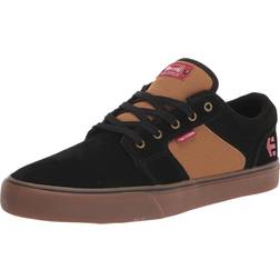 Etnies skateboard shoes barge ls x independent black/brown