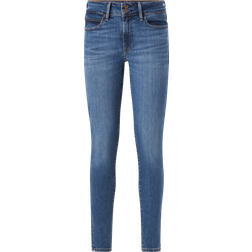 Levi's 711 Skinny Jeans with Double Button Closure - Blue Wave Mid