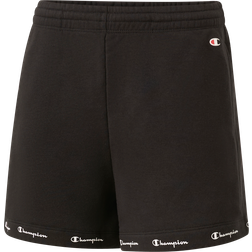 Champion Logo Shorts Black, Black, Xl, Women