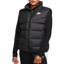 Nike Black Sportswear Therma-Fit Windrunner Down Vest