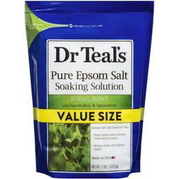 Dr Teal's Relax & Relief Eucalyptus & Spearmint Pure Epsom Bath 7lb