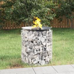 vidaXL 50 Gabion Fire Pit