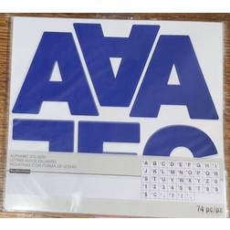MICHAELS Blue Large Block Alphabet Stickers by Recollections
