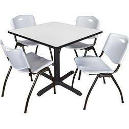 Regency Cain Table Patio Dining Set