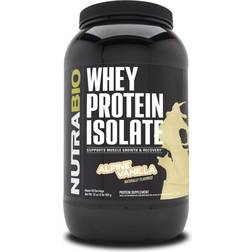 NutraBio 100% Whey Protein Isolate Complete Amino Acid Profile Protein