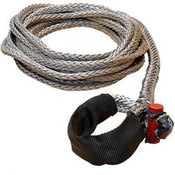 3/8 25 ft. Synthetic Winch Line Extension with Shackle