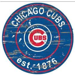 Fan Creations Chicago Cubs 24'' Established Year Round Sign